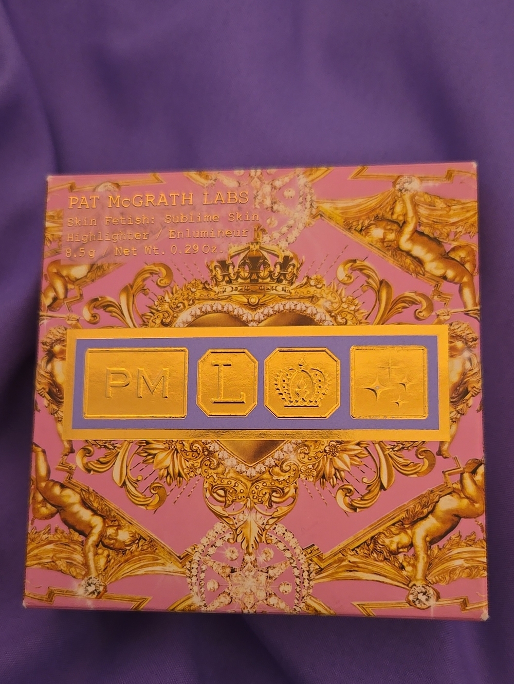 Pat McGrath Pink and Gold Highlighter Palette